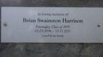 HARRISON Brian Swainston 1936-2011