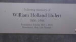 HULETT William Holland 1908-1996