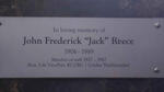 REECE John Frederick 1906-1989