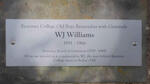 WILLIAMS W.J. 1891-1966