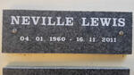 LEWIS Neville 1960-2011