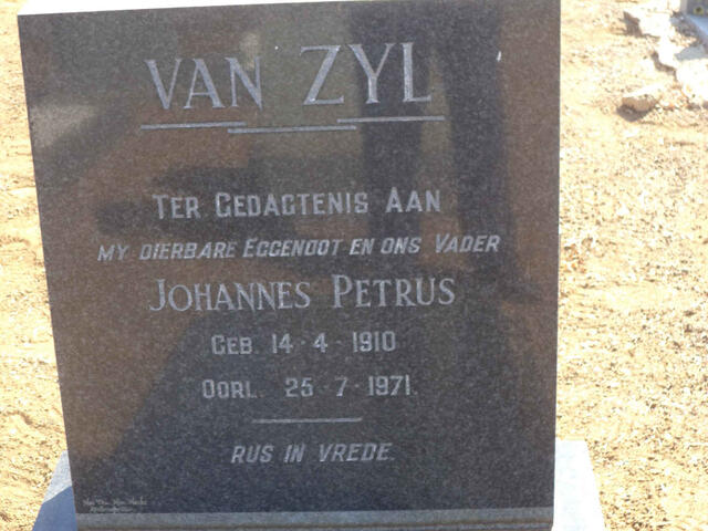 ZYL Johannes Petrus, van 1910-1971