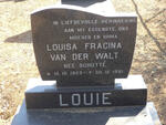 WALT Louisa Fracina, van der nee SCHUTTÉ 1923-1981