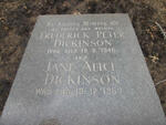 DICKINSON Frederick Peter -1945 & Jane Alice -1953