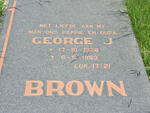 BROWN George J. 1928-1993