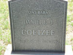COETZEE Daniel G.J. 1962-1962
