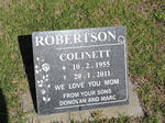 ROBERTSON Colinett 1955-2011