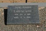 LABUSCAGNE Japie Andrie 1951-1981
