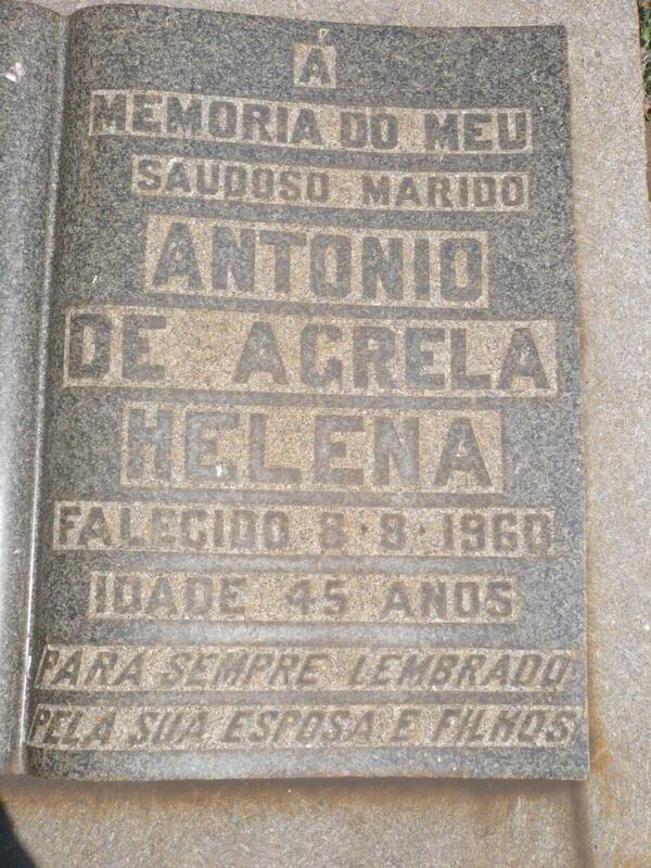 HELENA Antonio de Agrela -1960