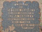 HENDLEY Patrick 1869-1928