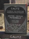 CALITZ Hester Cecilia Petronella 1890-1971