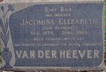 HEEVER Jacomina Elizabeth, van der nee REYNEKE 1870-1955
