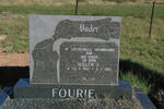 FOURIE Willem S. 1906-1993