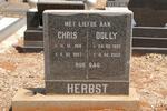 HERBST Chris 1918-1997 & Dolly 1926-2002