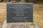 HEERDEN Bessie, van formerly DEICHMANN nee OTTO 1898-1982