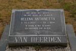 HEERDEN Helena Antoinetta, van 1933-1996