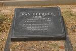 HEERDEN Sinie, van formerly VORKEL 1893-1981