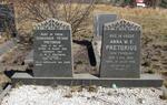 PRETORIUS Gerhardus Petrus 1877-1928 & Anna M.E. PRINSLOO 1889-1980