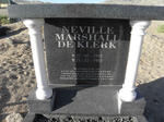 KLERK Neville Marshall, de 1981-1983