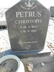 PETRUS Christoph 1923-1995