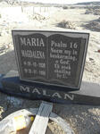 MALAN Maria Magdalena 1926-1996