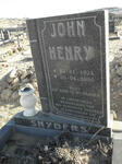SNYDERS John Henry 1924-2000