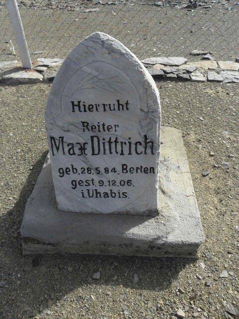 DITTRICH Max 1884-1906