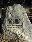 BLINN Martha 1892-1977