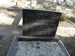 BOSHOFF Albertina Magdalena nee DUVENHAGE 1919-2008