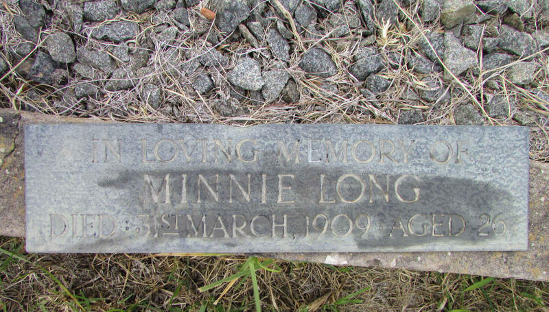LONG Minnie -1909