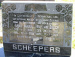 SCHEEPERS William Bruce 1916-1979 & Anna Maria 1924-2001