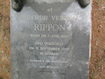 RIPPON Arthur Vernon 1930-2007