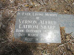 SHARP Vernon Alfred Lathom 1892-1991