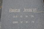 JOUBERT Babsie 1924-1978