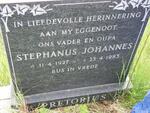 PRETORIUS Stephanus Johannes 1927-1985