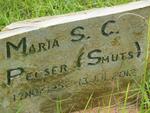 PELSER Maria S.C. nee SMUTS 1952-2012