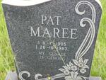 MAREE Pat 1905-1983