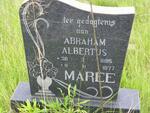 MAREE Abraham Albertus 1895-1977