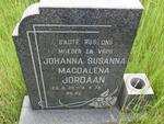 JORDAAN Johanna Susanna Magdalena 1920-1979