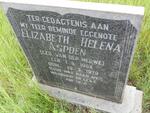 ASPDEN Elizabeth Helena nee VAN DER MERWE 1904-1979