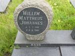 HEEVER Willem Mattheus Johannes, van den 1916-1982 & Anna Christina BOSHOFF 1922-1991