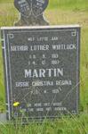 MARTIN Arthur Luther Whitlock 1913-1997 & Gissie Christina Regina 1921-