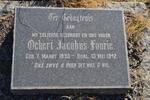 FOURIE Ockert Jacobus 1893-1942