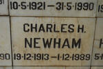 NEWHAM Charles H. 1913-1989
