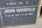 VERSFELD John 1918-2003