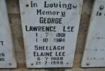 LEE George Lawrence 1901-1984 & Sheelagh Elaine 1908-1989