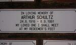 SCHULTZ Arthur 1916-1991