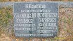 BASSON Willem D. 1861-1939 & Johanna HALL 1858-1954