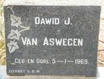 ASWEGEN Dawid J., van 1969-1969