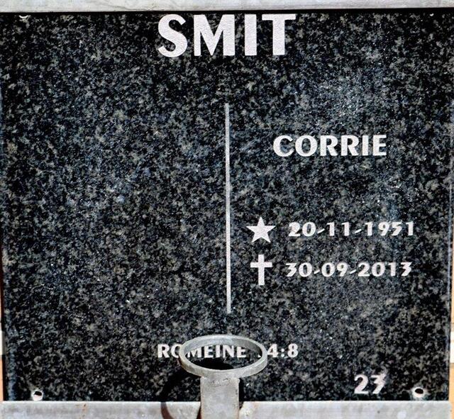 SMIT Corrie 1951-2013